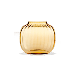 Holmegaard - Primula Vase - Amber 12.5cm