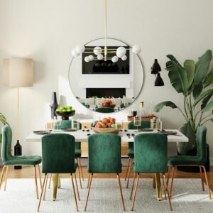 Aurora Walnut Dining Table